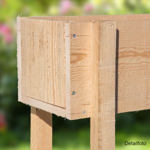 Blumenkasten / Hochbeet Fichte sägerau 80x24x80cm
